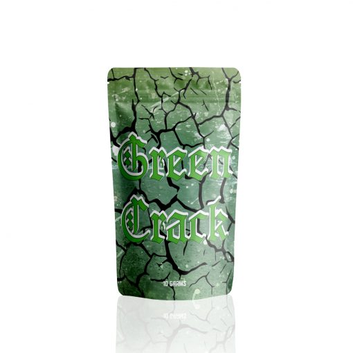 httpsincensehigh.comwp-contentuploads202109greencra-510x510-1.jpg Green Crack 10-GRAM Bag - Image 1